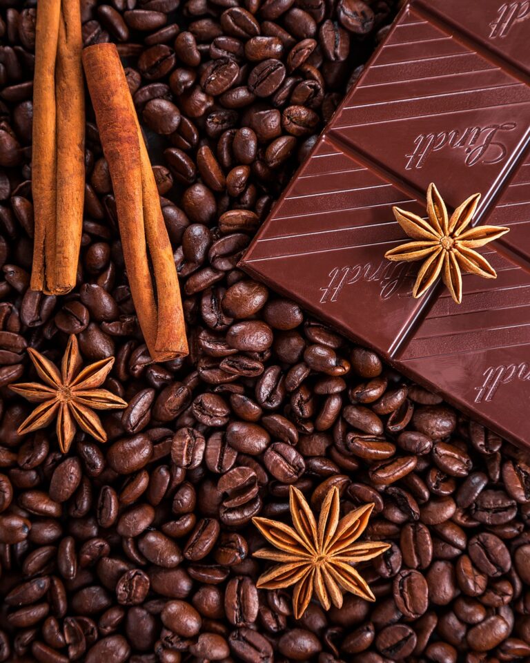 coffee, chocolate, cinnamon, anise, star anise, coffee beans, food, aroma, spices, coffee, chocolate, chocolate, chocolate, chocolate, chocolate